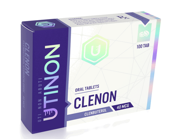 Clenon - Clenbuterol 40 mcg 100 tab - UTINON