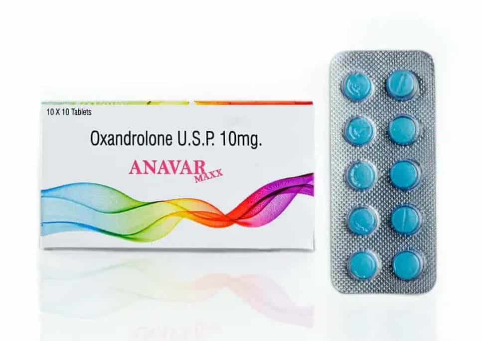 ANAVAR MAXX - Oxandrolon USP 10mg 100 tabletter - POWERBOLIC