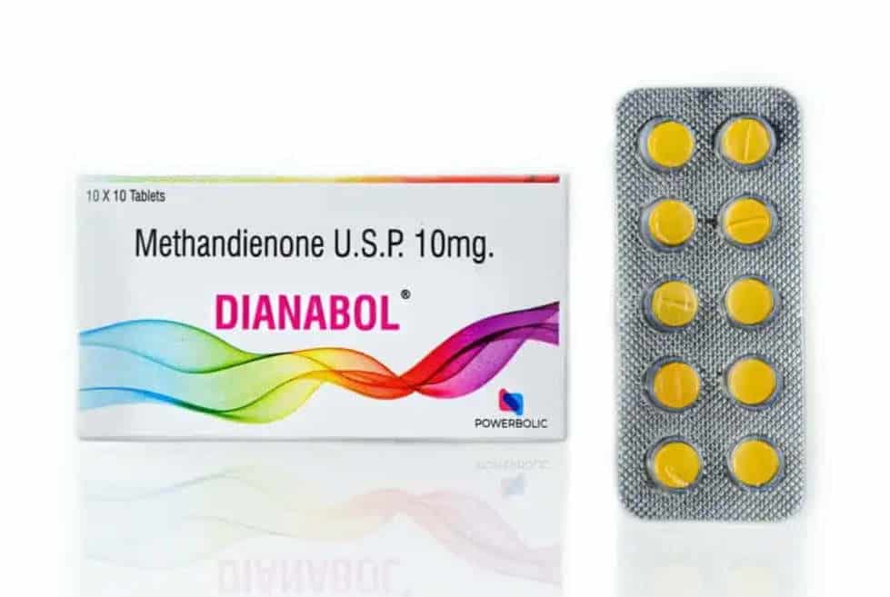 DIANABOL TABLETTER - Metandienon USP 10 mg 100 tabletter - POWERBOLIC