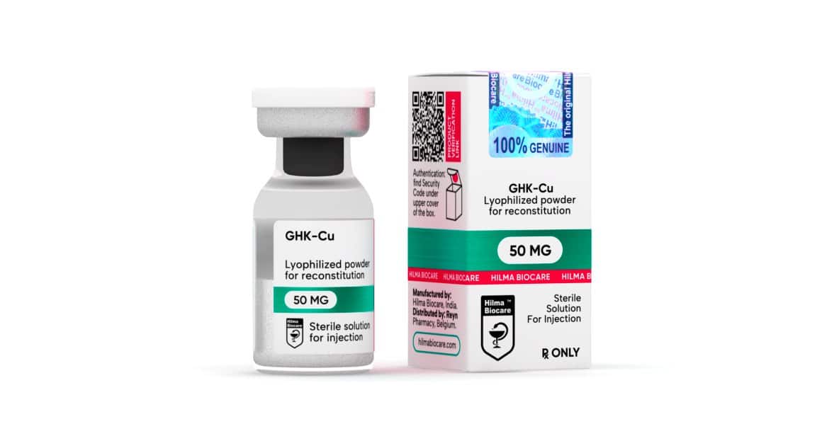 GHK-CU 2 ml 50 mg/Vial - HILMA