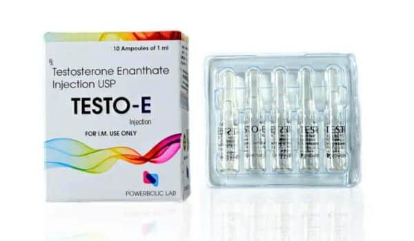 TESTO E AMP - Testosterone Enanthate USP 250mg 10 Amps - POWERBOLIC