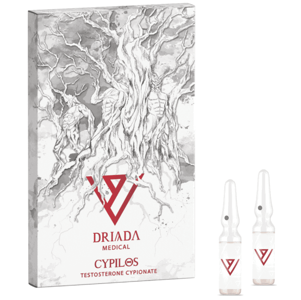 Cypilos - Testosterone Cypionate 200mg/ml - 10amps of 1ml - Driada Medical