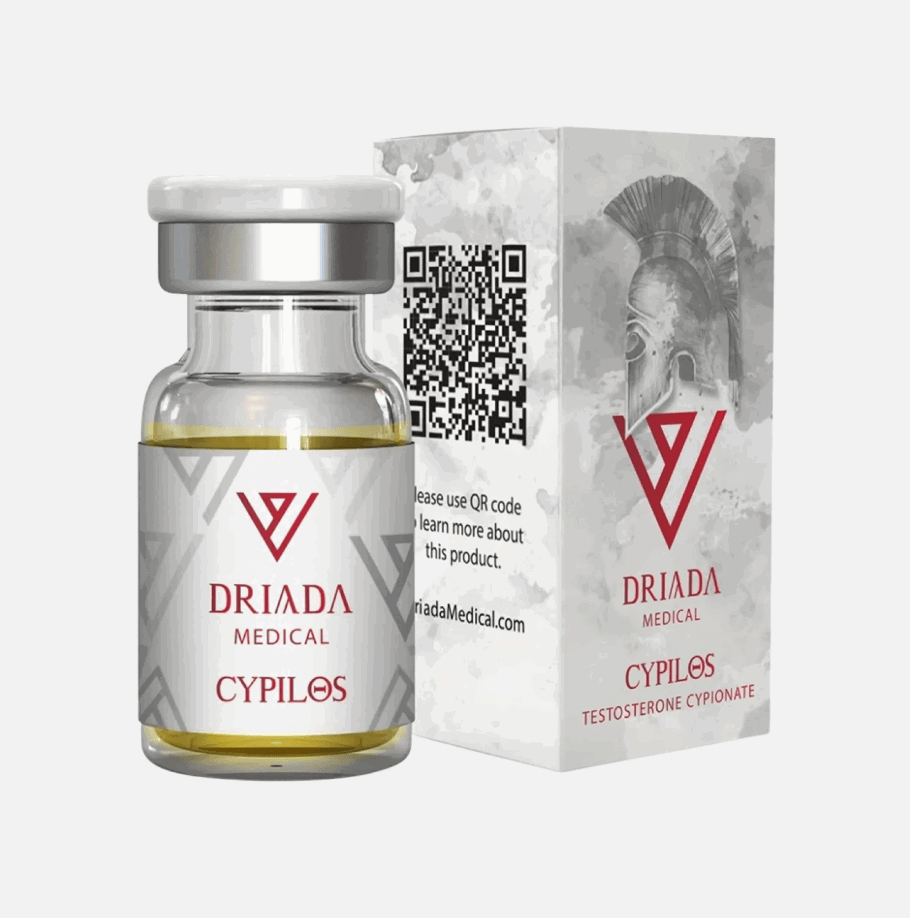 Cypilos 200 mg/ml (Testosteron Cypionat), 10-ml-Fläschchen – Driada Medical