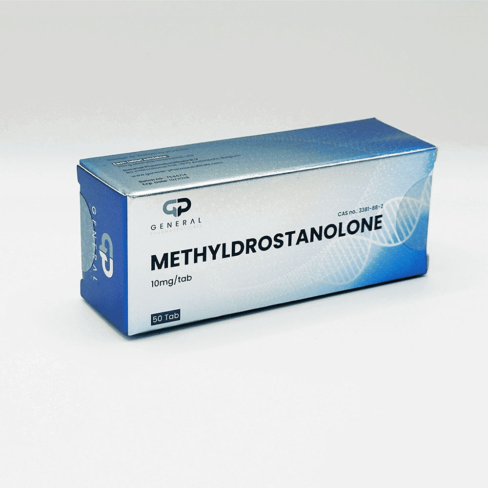 Methyldrostanolone 10mg 50tabs - General-Pharma