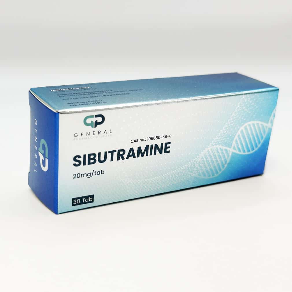 Sibutramine Hydrochloride 20mg 50tabs - General-Pharma