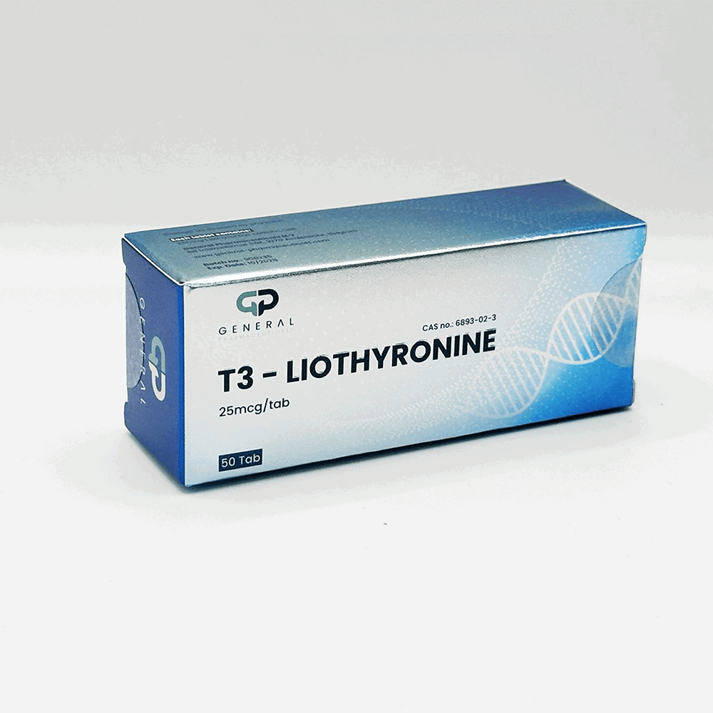 Liothyronine 0.025mg 50tabs - General-Pharma