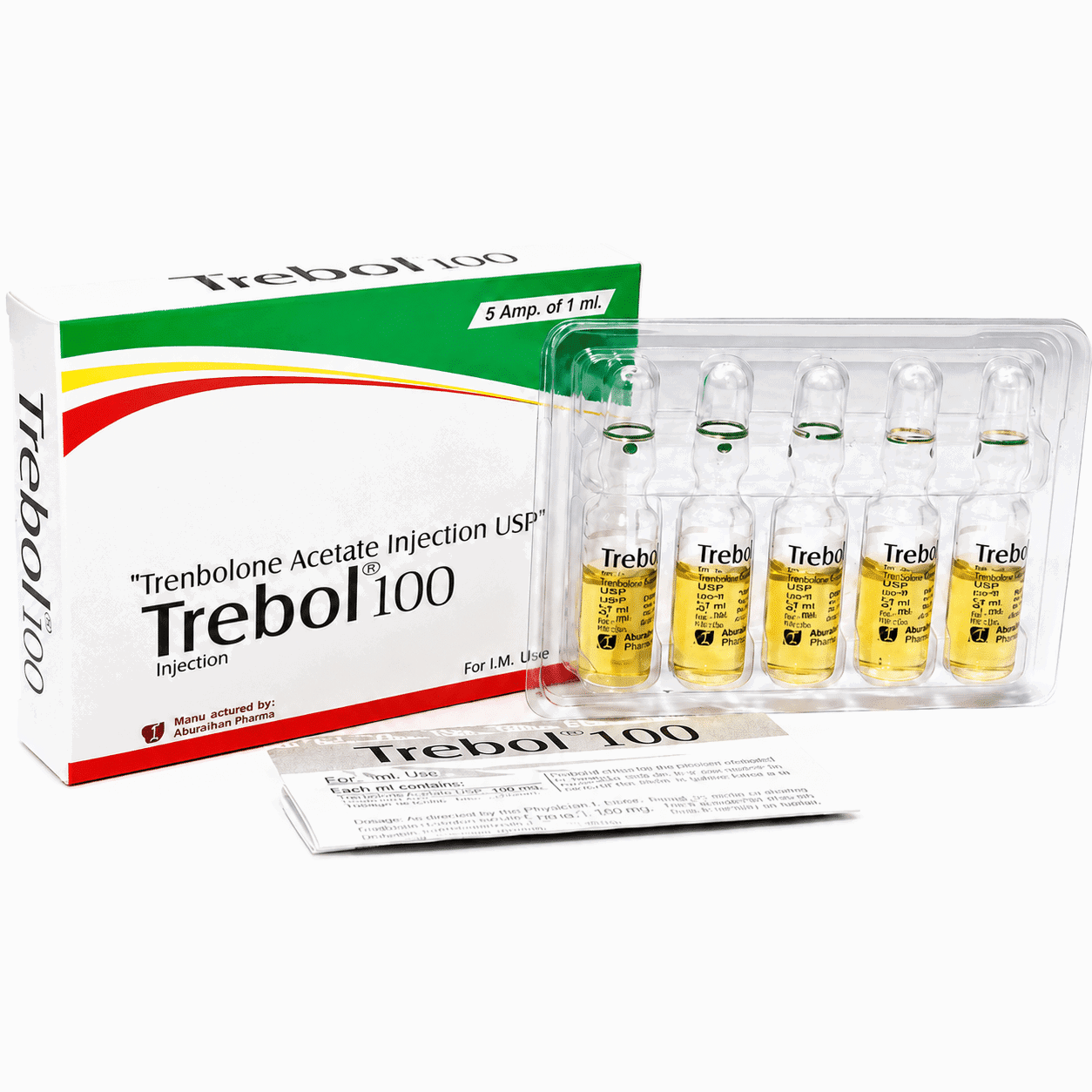 트레볼 - 트렌볼론 아세테이트 100mg/ml (1ml 앰플 5개입) - 슈리 벤카테시