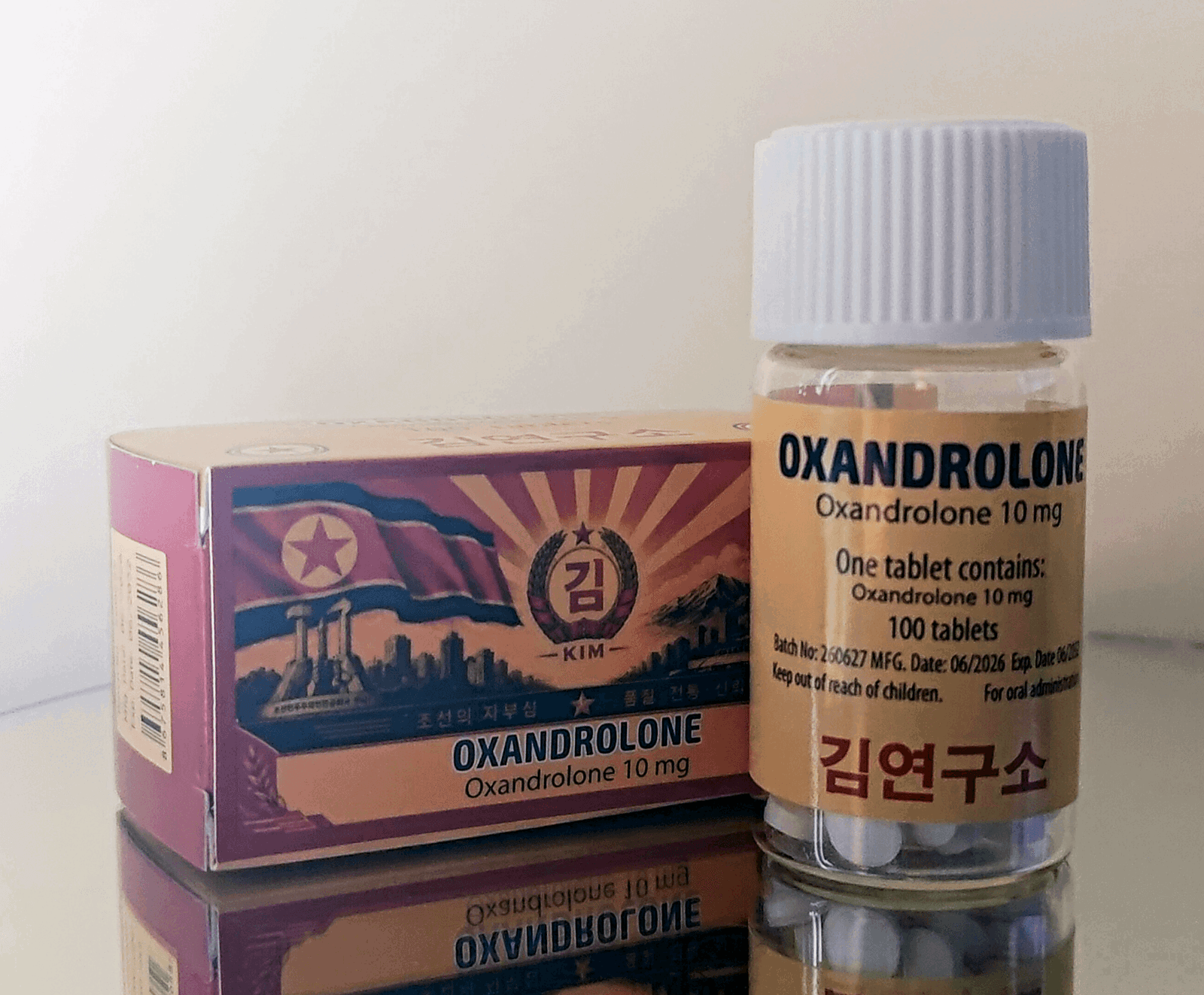 Oxandrolone 10mg x 100tabs - Kim-Pharma