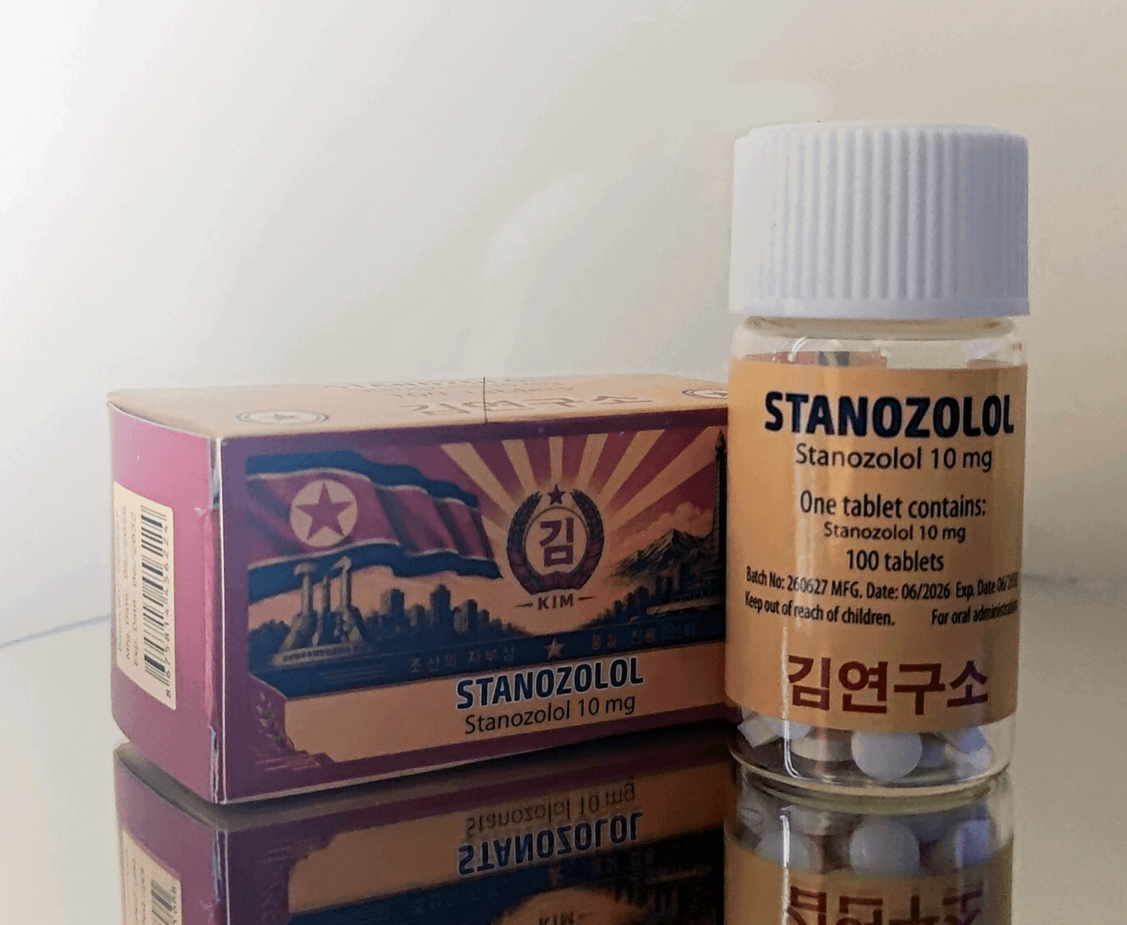 Stanozolol 10mg x 100tabs - KIM-PHARMA