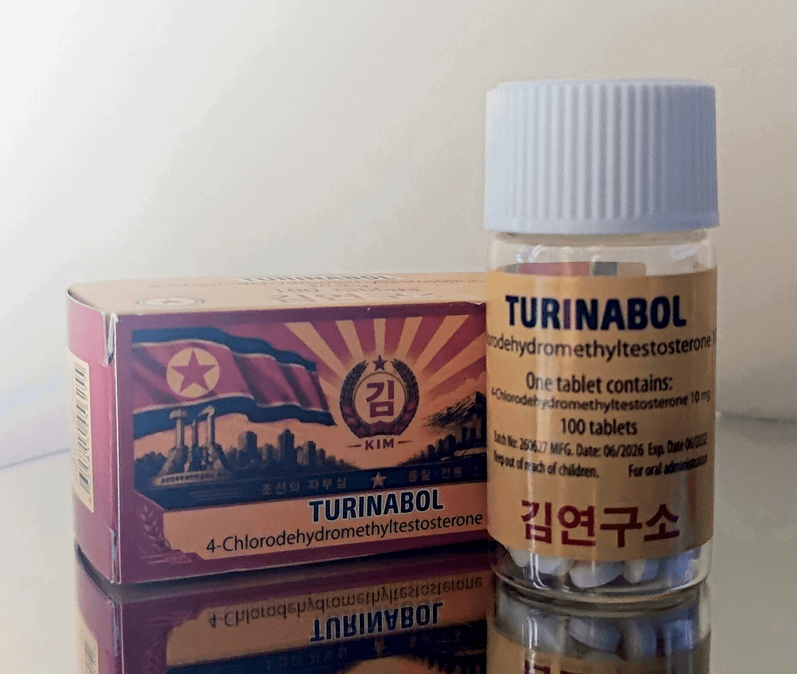 Turinabol 10mg x 100tabs - KIM-PHARMA