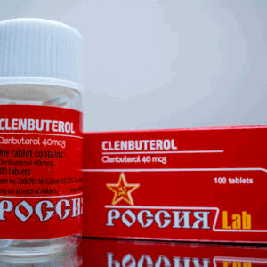 Clenbuterol 40mcg x 100tabs - ROSSIAZ-LAB