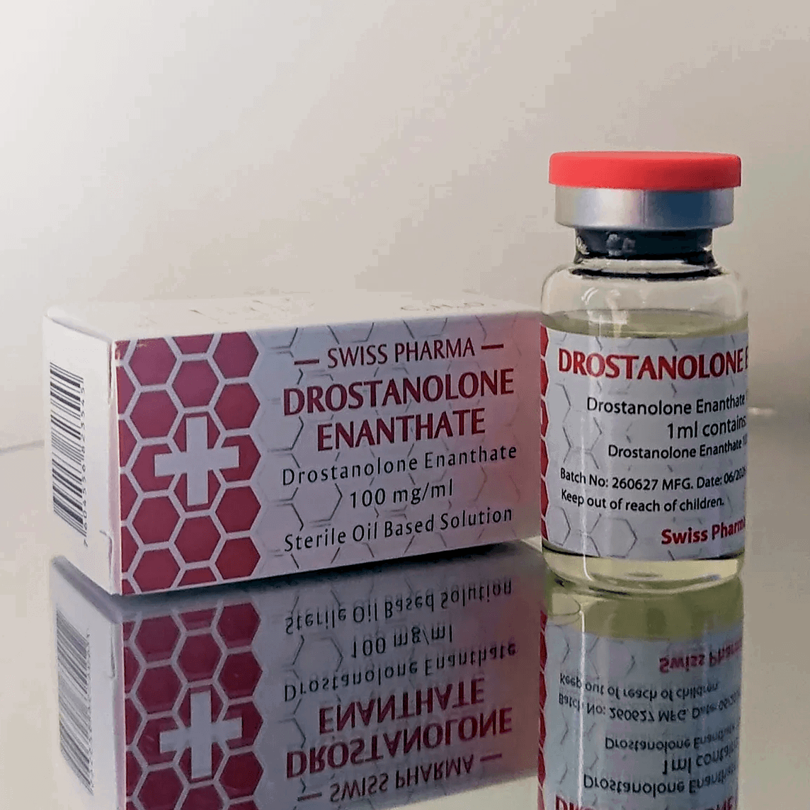 Masteron Drostanolone Enanthate 100mg/ml 10ml - Swiss-Pharma