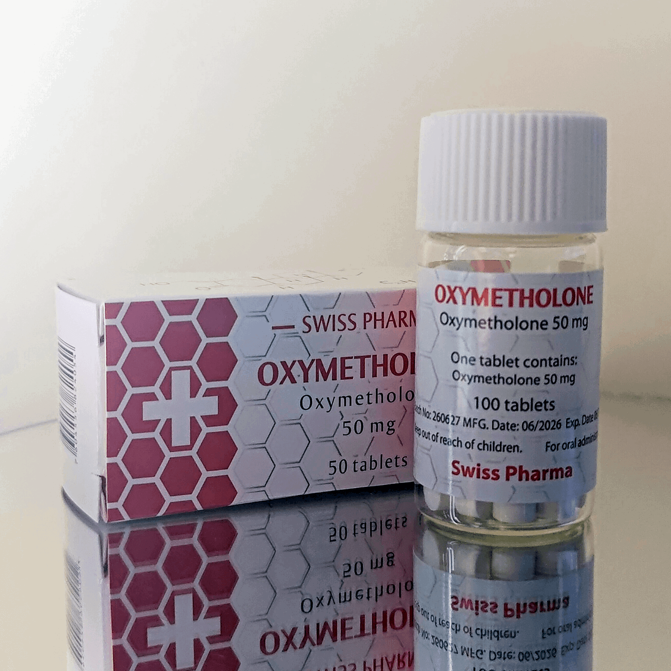 Oxymetholone 50tabs 50mg/tab - Swiss-Pharma