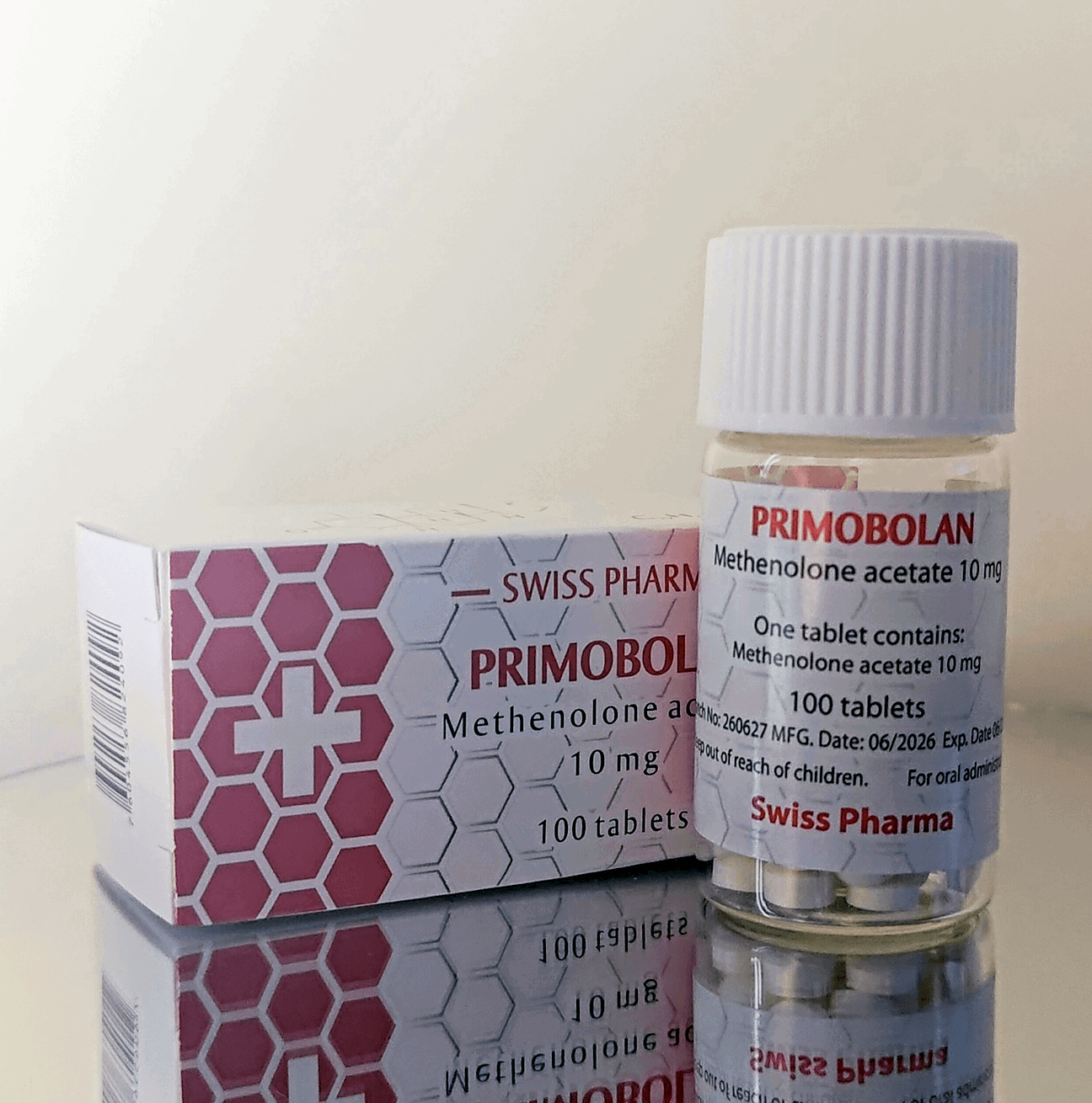 Primobolan tablet 100tabs 10mg/tab - Swiss-Pharma
